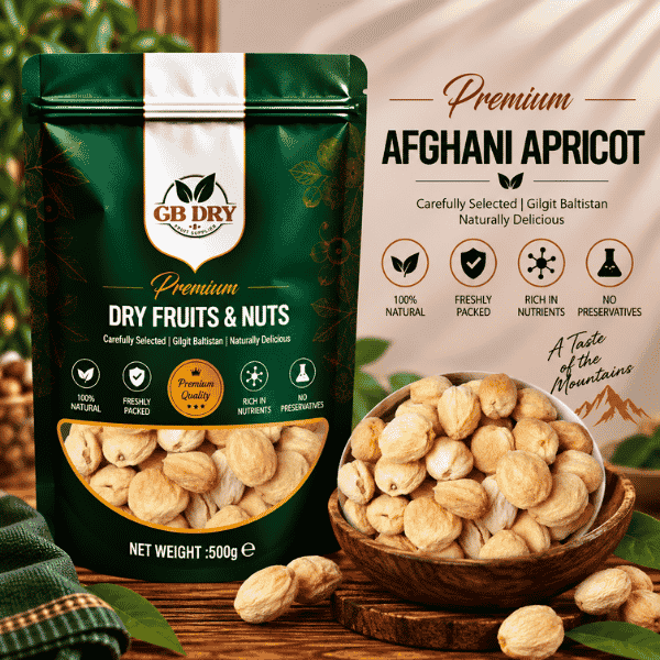 Afghani Dried Apricot with Kernel