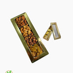 Golden color mini dry fruits gift box