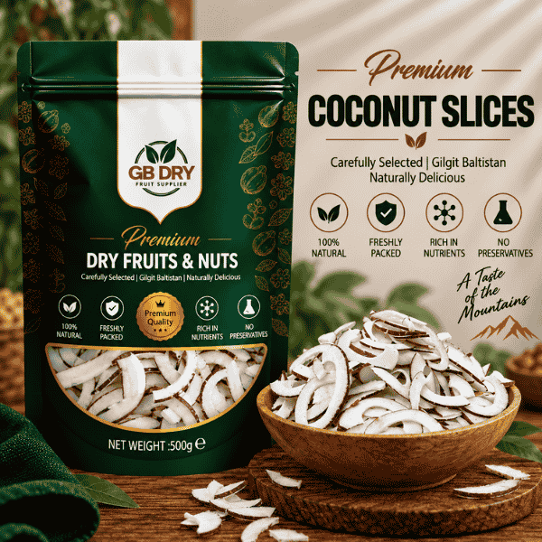 Coconut Slices (Khopra Sliced)