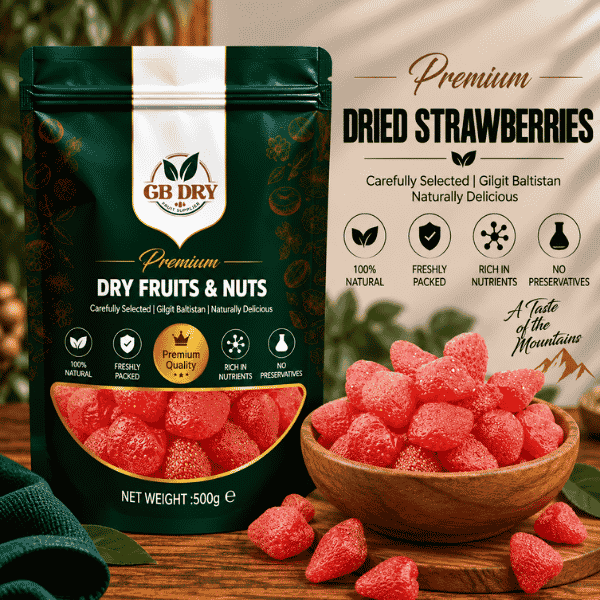 Dried Strawberries – Premium Quality