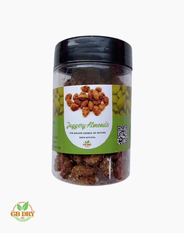 Jaggery Almonds - Home Made