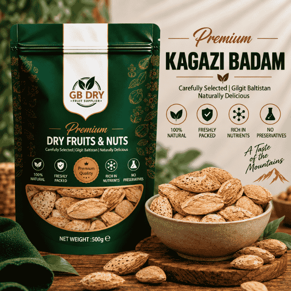 Kagazi Almond (Soft Shell Badam)