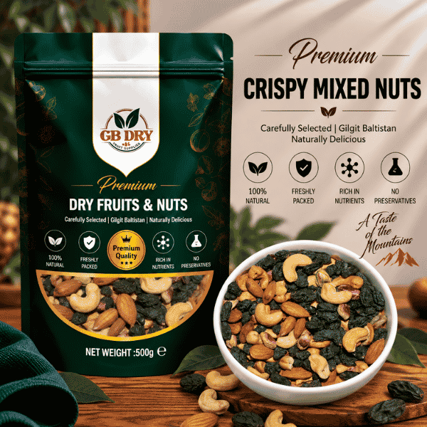 Mixed Dry Fruits (Pista, Kaju, Badam & Black Raisin)