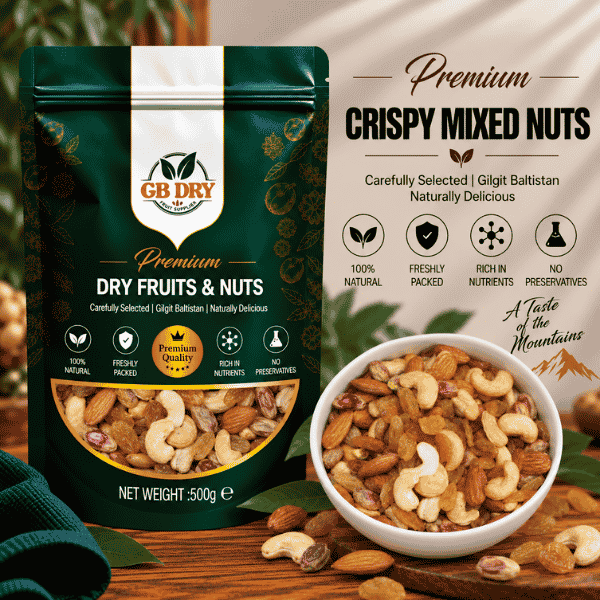Mixed Dry Fruits (Crispy)