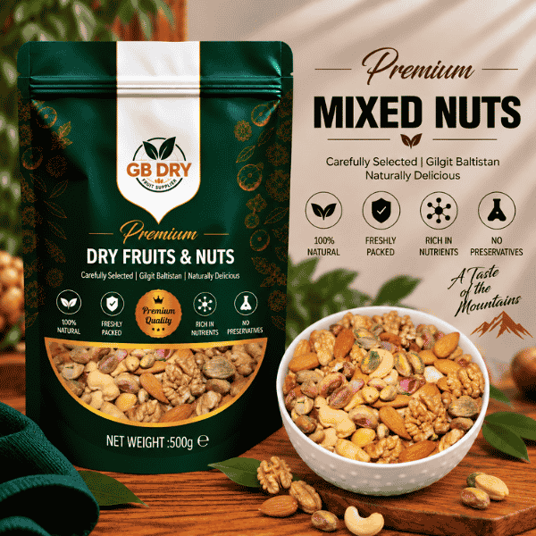 Mixed Nuts (walnuts,kaju,pista,badam)