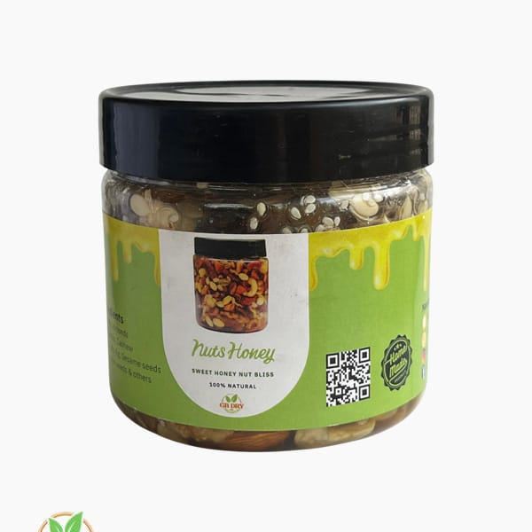 Mixed Nuts Honey Box – Premium