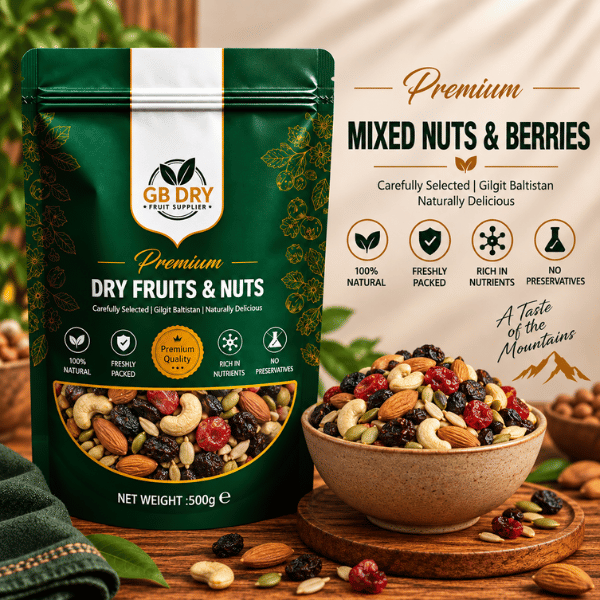 Mix Nuts Berries and Seeds