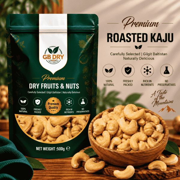 Roasted Kaju (Cashew Nuts) - Large 240 Size