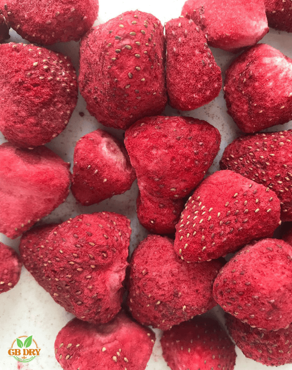 freez strawberries fresh